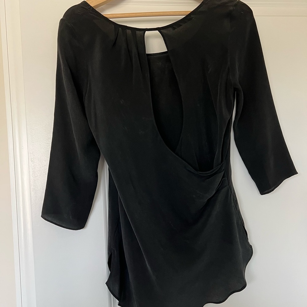 Kriss silk blouse 100% silk Made in USA